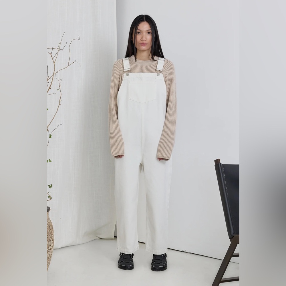 MODREF Dani Overalls in White